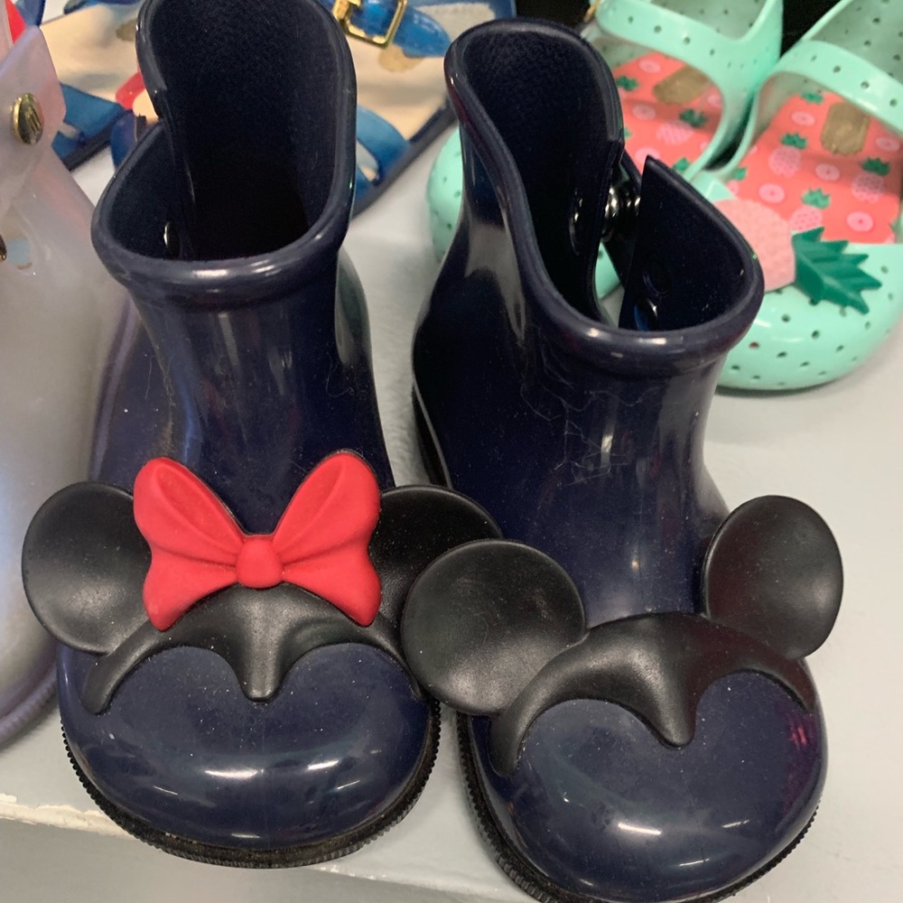 Mini Melissa 🐭❤️ Minnie Mouse boots size 7